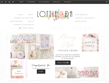 Tablet Screenshot of lottiedababy.com